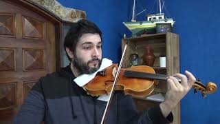 Ferdinand Kuchler  Violin Concertino  Op 11  3 Mov [upl. by Ytsanyd915]