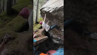 Camorra 8A boulder in Sundergrund  Zillertal [upl. by Corvese]