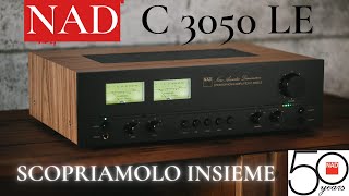 NAD C 3050 LE Amplificatore integrato moderno dentro vintage fuori [upl. by Brandtr]