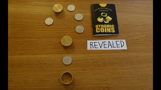 AMAZING MAGIC COIN TRICK REVEALED  Marvins Magic Dynamic Coins Review and Explanation [upl. by Tandie]