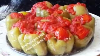 Kilitli Kek Kalıbında Kıymalı Dolma TarifiYapımı Sesli Anlatım Yemek Tarifi [upl. by Ycnaffit774]