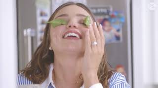 Miranda Kerr  Popsugar Supermodel Beauty Hacks September2017 [upl. by Greenes]