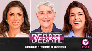 Eleições 2024 Debate com os candidatos a prefeitura de Bombinhas [upl. by Ramo831]