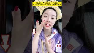 Youbuy Whitening Freckle Cream Remove Dark Spots Anti Freckle Cream Niacinamide Fade Pigmentation M [upl. by Melliw]