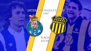 Taça Intercontinental 1987  FC Porto vs Peñarol [upl. by Aliban]