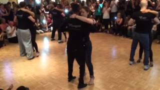 Felicien and Isabelle at Kizomba Luxembourg 2015 [upl. by Adlemi]