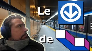 Métro de Montréal les 3 stations de LAVAL MTL LAVAL metro [upl. by Sarid]