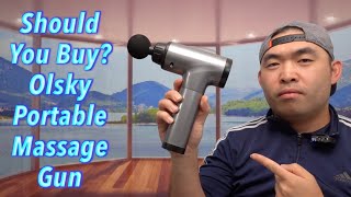 Should You Buy Olsky Portable Massage Gun [upl. by Ramso]