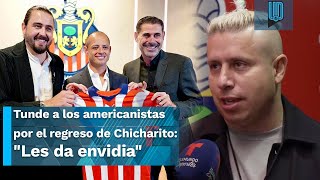 El Bofo Bautista tunde a los americanistas por el regreso de Chicharito quotLes da envidiaquot [upl. by Shifra658]