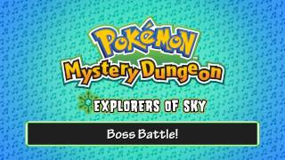 019  Boss Battle  Pokémon Mystery Dungeon  Explorers of Sky [upl. by Cassil46]