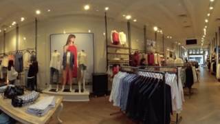 360° Video Modern shop lighting for more sales [upl. by Okwu]