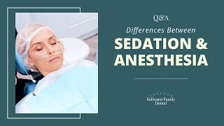 Differences Between Sedation and Anesthesia [upl. by Enimzzaj162]