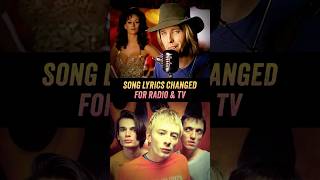 Song Lyrics That Were Changed For Radio amp TV  Tom Petty Radiohead [upl. by Phelips243]