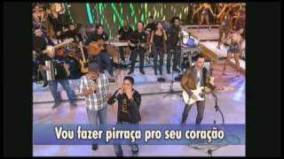 Jorge amp Mateus Pirraça e Asa de Aguia no Faustao 06062010 [upl. by Esiouqrut461]