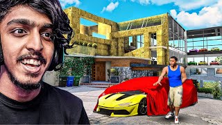 GTA 5  Upgrading Franklins House into CAR SHOWROOM [upl. by Ynohtnaed]