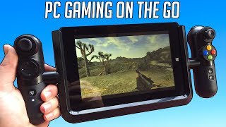 How Good Is a 100 Windows 10 Gaming Tablet [upl. by Akinert]