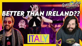 CANADIANS REACT TO Eurovision 2024  Angelina Mango  La noia  Italy 🇮🇹 [upl. by Anetsirhc]