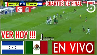 México vs Honduras En Vivo donde ver a que hora juega MÉXICO VS HONDURAS PARTIDO CUARTOS DE FINAL [upl. by Elset]