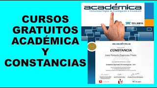 Soy Docente CURSOS GRATUITOS ACADÉMICA Y CONSTANCIAS [upl. by Nathalie]