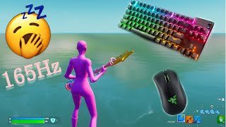 Fortnite Keyboard amp Mouse sounds chill gameplay [upl. by Labotsirc384]