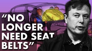 Teslas Airbag System is Engineering GENIUS [upl. by Atiekram]