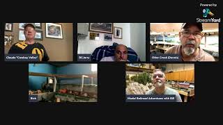 Trackside live Model Railroading Show 9724 [upl. by Tye]