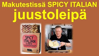 Makutestissä SPICY ITALIAN juustoleipä [upl. by Aluin337]