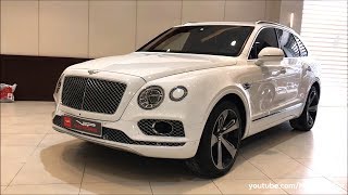 Bentley Bentayga W12 TSI 2018  Reallife review [upl. by Denoting409]