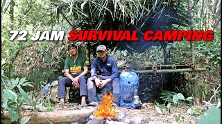 Survival Shelter Dari BuluhBamboo  Bushcraft Camping Malaysia [upl. by Nosidda]