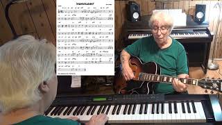 Insensiblement  TvdH   Jazz guitar amp piano cover  Paul Misraki [upl. by Eimile647]