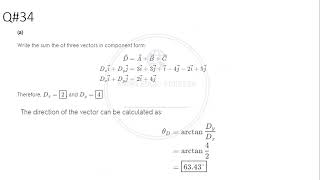 PHYSICS Serway Jewett  Chapter 3 Exercise Solution [upl. by Olivann]