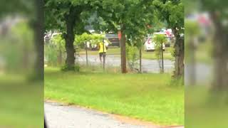 Dancing Parking Attendant at SPAC [upl. by Haropizt]