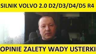 Silnik Volvo 20 D2D3D4D5 16V D4204T R4 opinie zalety wady usterki spalanie rozrząd olej [upl. by Anuaik153]