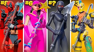 50 Most TRYHARD Fortnite Skin Combos [upl. by Wolenik]