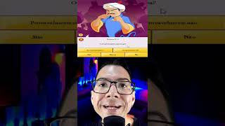 SE O AKINATOR ENCONTRAR O DOLLYNHO O PEIXE MORRE shorts [upl. by Nylla]