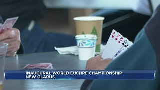 70 teams compete in New Glarus during inaugural World Euchre Championship [upl. by Lienaj]