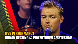 Concert Ronan Keating 2000 live at Watertoren Amsterdam  The Music Factory [upl. by Aitnwahs378]