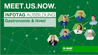 INFOTAG AUSBILDUNG digital Gastronomie und Hotel [upl. by Acirretahs]