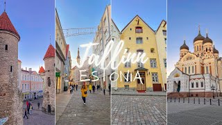 TRAVEL VLOG  Tallinne  Estonia 🇪🇪 [upl. by Placidia]