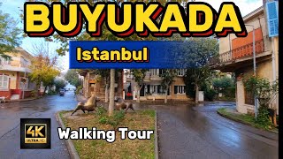 Discovering Istanbul Princes’ Islands Büyükada 4K Walking Tour [upl. by Riabuz]