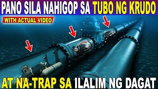 4 na DIVERS HINIGOP ng MALAKING TUBO ng KRUDO At NATRAP ng 2 ARAW sa ILALIM ng DAGAT [upl. by Killarney178]