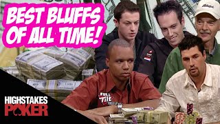 High Stakes Poker Best Bluffs of All Time [upl. by Akel623]