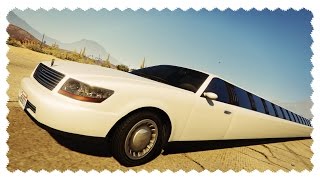 WORLDS LONGEST LIMO Make a LimoBridge  GTA 5 Car Mods [upl. by Hyozo949]