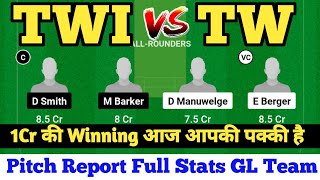 TWI VS TW dream 11 prediction  TWI VS TW today match prediction  ECS England T10 [upl. by Marya]