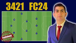 3421 Formation Explained  Players Roles  Ideal Players Profiles amp Winning Custom Tactics  FC 24 [upl. by Atsok]