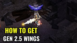 MU MONARCH SEA  HOW TO GET GEN 25 WINGS [upl. by Adlesirc]