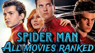 Spider man all movies ranked by worst to best👍  Rajat seth [upl. by Beverlie908]