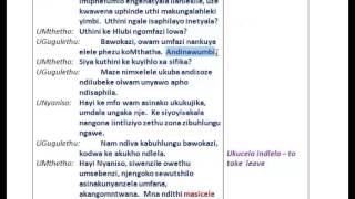 Buzani Kubawo Act 5 Scene 1 [upl. by Leahcimaj]