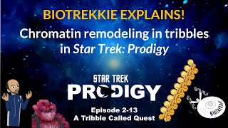 Chromatin remodeling in tribbles in Star Trek Prodigy [upl. by Ariay]