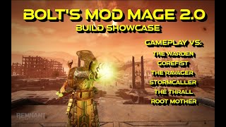 Remnant from the Ashes One of my favorite builds Mod Mage 20 vs Apocalypse bosses [upl. by Annovahs]